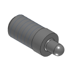 SFSNKS, SPSNKS, STSNKS, SXSNKS - Small Diameter Locating Pins - High Hardness Stainless Steel - Male Thread - Shoulder Type -