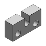 AJSB, AJSBM - Blocks for Adjusting Bolts - Configurable Height