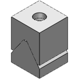 CVTAK - V-Shaped Locating Block Sets Flat Bottom Type V Groove 70 degree Type