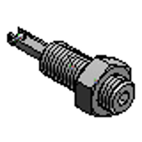RBPJ, RBSJ screw - Roller Plungers - Bolt Type