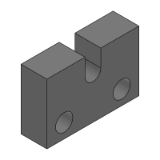 SL-AJSCS,SH-AJSCS,SHD-AJSCS - Precision Cleaning Blocks for Adjusting Bolts - Side Mounting Type- Standard