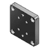 XBP - Zubehör für Koordinatentische mit mehreren Befestigungsmöglichkeiten - Grundplatten