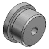 KJBFD - Bushings for Inspection Jigs - Stepped Straight Type with Shoulder
