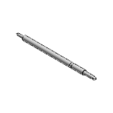 RNPC026 - C-VALUE Double Tipped Probes (For IC Test Socket) - Mounting Pitch 13.7mil. Series (0.35mm) - RNPC026 Series