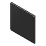 FGLKS - Quartz Glass Plate Square - Dimension Specified Type