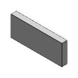 PNAK55F_ _ - Prehardened Steel Plates - Configurable A, B and T Dimensions