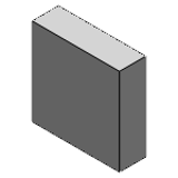 NAKSG,PXSG,SCFBG,SSFBG,U-NAKSG,U-PXSG,U-SCFBG,U-SSFBG - Metal Blocks - Configurable A, B and T Dimensions (0.1mm Increment), High Precision