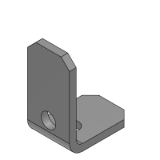 FAMBS - L Shaped Sheet Metal Mounting Brackets - Dimension Configurable Type - FAMBS