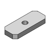 HFCCA - 6 Surface Milled Mounting Plates / Brackets - External Dimension Configurable - HFCCA