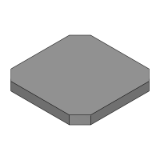 JTKAS - Sheet Metal Mounting Plates/Brackets - Configurable - JTKAS