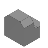 LAFDB - L Shaped Sheet Metal Mounting Brackets - Dimension Configurable Type - LAFDB