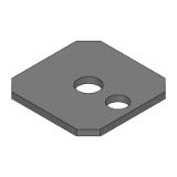 SL-JTHDS, SH-JTHDS, SHD-JTHDS - Precision Cleaning Welded Mounting Plates / Brackets - Dimension Configurable Type - JTHDS