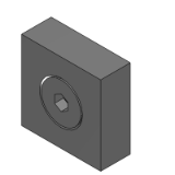 E-GNHXCS - Economy Magnets - Countersunk Bolts Type - Square Type