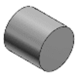 RHXN - Magnete - runde Ausführung - vernickelt (Magnetisierungsrichtung: X-Richtung)