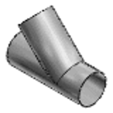 HOAHYM, HOAHY - Parti per condotti flessibili in alluminio - Variante a Y