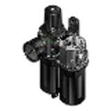 MSFRRR - Conditioning Equipment Set - Regulator with Filter + Lubricators