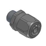 SH-TCSM - Precision Cleaning Plastic Hose Mounting Connectors - Stainless Steel