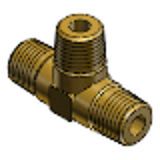 SJSMT - 拧入型接头 -黄铜型- 钢管用接头 -外螺纹三通-