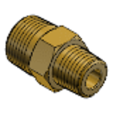 SJSRND - Brass Pipe Fittings -Brass- Steel Pipe Fitting -Hexagon Nipples-