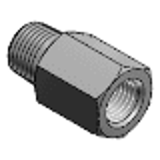 SKAD - Fittings for Stainless Steel Pipes - Thread Conversion (PT-NPT) Type - Adapter