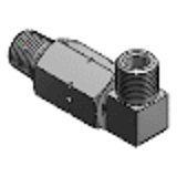 KCLPF, SKCLPF - Hydraulic Couplings - Swivel Elbow Type - PF Threaded/Tapped