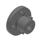 SL-BTLFS,SH-BTLFS,SHD-BTLFS - (Precision Cleaning) Pipe Fitting - Flanged Plug Adapter, Female, Tapped