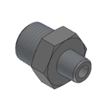 SL-STUNPS, SH-STUNPS, SHD-STUNPS, SL-STUNPSS, SH-STUNPSS, SHD-STUNPSS - Precision Cleaning Steel Pipe Fittings - Different Diameter Type - Nipples
