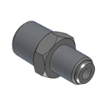 SL-YCPFPS, SH-YCPFPS, SHD-YCPFPS - Precision Cleaning Hydraulic / Pneumatic Couplings - PT/PF Both-Side Threaded - Straight / Threaded