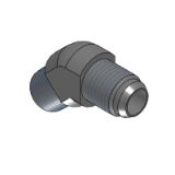 SL-YCWPFPS, SH-YCWPFPS, SHD-YCWPFPS - Precision Cleaning Hydraulic Couplings - 45 degrees Elbow Type, Male - PT, PF Both-Side Male Threads