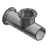 SNLFFP - Welded Sanitary Pipes -Branched- -Ferrule x Pipe-