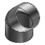 SNWHE, SNWHES - Sanitary Pipe Fittings - Double Weld 45 degree Elbow