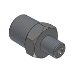 YCPF - Hydraulic Couplings - Straight Type - PT/PF Threaded / Tapped