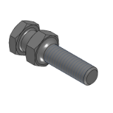 FJLLM - Compact Floating Joints - Extension Rod Male Thread Type - L Dimension Configurable Type