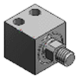 FJMXL, FJMXLS - Floating Connector - Extra Short Type Vertical Mounting - Male Thread