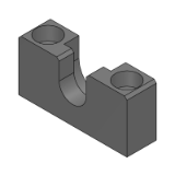 HLRCH, HLRCBH - Holders - Top Mount Flanged Type/Bottom Mount Flanged Type - Height h Configurable