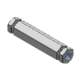 LBMBF, LBMFN, SLBMFN - Rod End Coupling Rods - Both Ends Female Thread - L Dimension Configurable Type