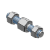 LBRBF, LBRFN, SLBRFN - Rod End Coupling Rods - Both Ends Male Thread Type - L Dimension Specified Type