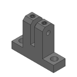 SH-HGBPST, SHD-HGBPST - Precision Cleaning Hinge Bases - Concave Shaped Type - W, H Dimension Specified Type