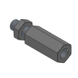 SL-FJES - Precision Cleaning Coupling Rods for Air Cylinders - L Dimension Specified Type