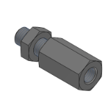 SL-FJESC - Precision Cleaning Coupling Rods for Air Cylinders - L Dimension Selectable Type