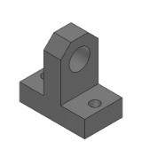 SL-HGNNS, SH-HGNNS, SHD-HGNNS - Precision Cleaning Thick Hinge Bases - Convex T-Shaped Type W/H Dimension Specified