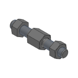 SL-SLBRFN,SH-SLBRFN,SHD-SLBRFN - Precision Cleaning Rod End Coupling Rods - Both Ends Male Thread - L Dimension Specified Type