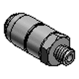 NMCSM, NMCSMS - Air Couplers - Miniature Type - Male Thread Socket