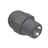 SL-NZAK, SH-NZAK - Precision Cleaning Air Nozzles - Economy Type - Narrow Injection Port Type