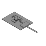 MRHSSB - Square Rubber Heaters (Thermostat Type)