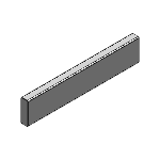 HFHF - Aluminum Extrusions - Flat Bars