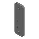 AHPTAN6-HS7A - Mounting Brackets for Coded Magnetic Switches Set by IDEC for Aluminum Frame 6series