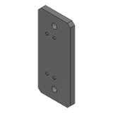 AHPTAN8-D40A - Mounting Brackets for Compact Non-Contact Door Switch Set by OMRON for Aluminum Frame 8series