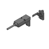HAC6-HS6B_-H,HAC8-HS6B_-H - Safety switch contact type (set for mounting hinged door and folding door units) 6 series (groove width 8 mm), 8 series (groove width 10 mm)