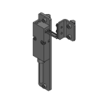 HAC6-HS6B_-S,HAC8-HS6B_-S - Safety switch contact type (set for mounting sliding and hanging sliding door units) 6 series (groove width 8 mm), 8 series (groove width 10 mm)